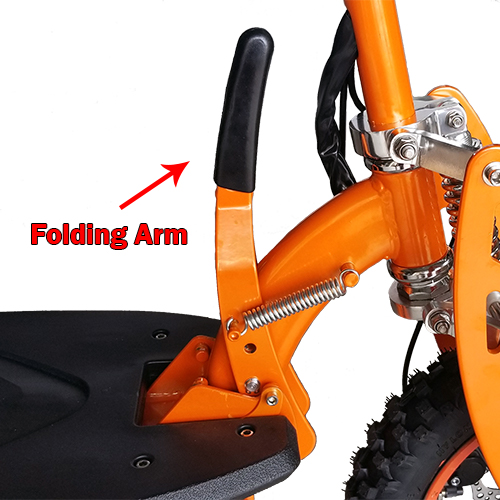 Folding arm
