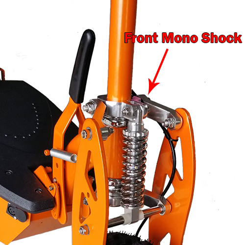 Front mono shock