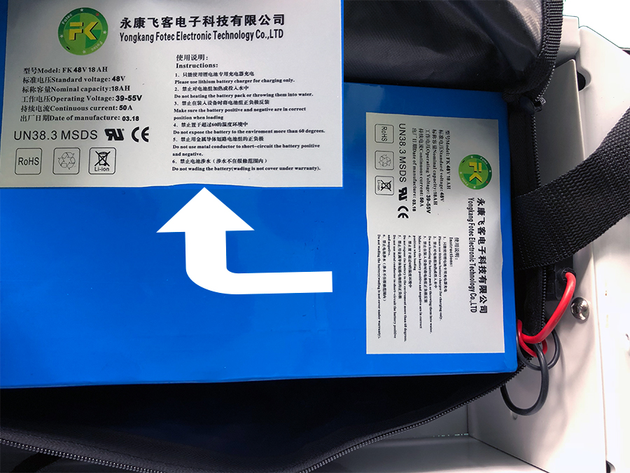 Lithium Battery Pack 48v 18 AH