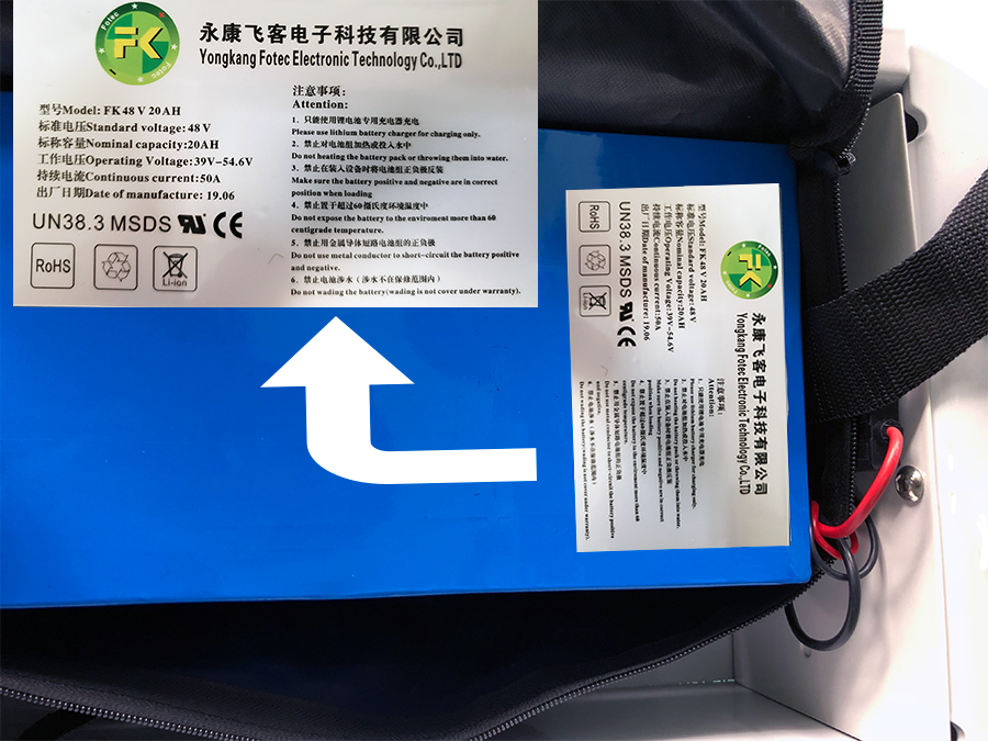 Lithium Battery Pack 48v 20 AH