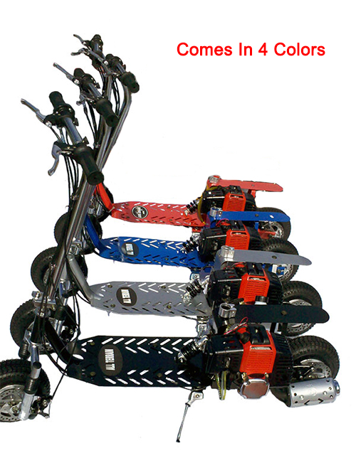 Scooter comes in 5 different colors