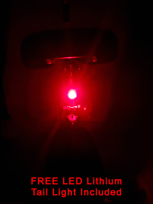 Free LED tail light included