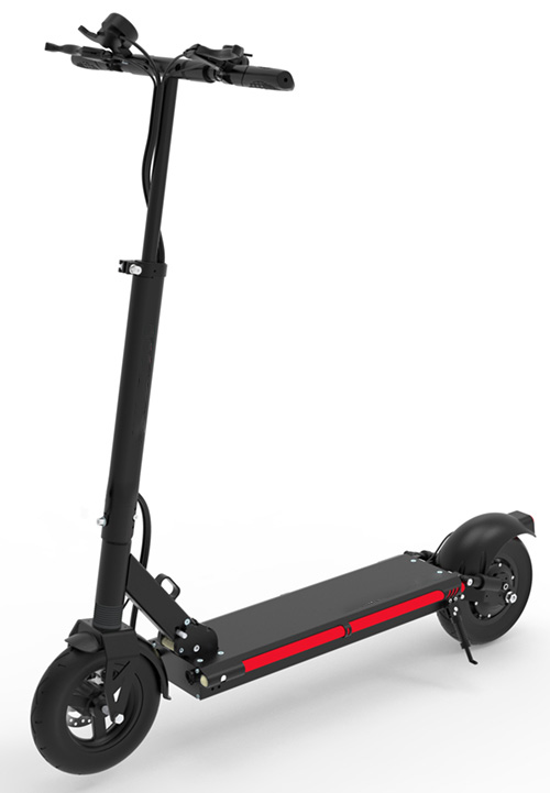 Urban 600watt 48v Lithium Max X9 Electric Scooter front left side view