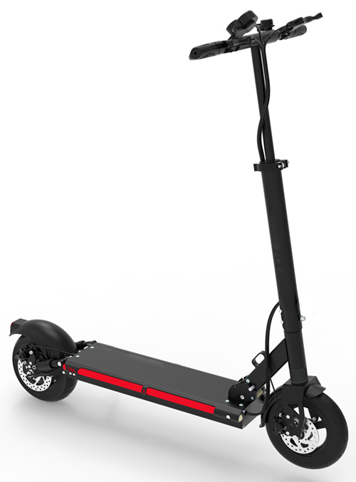 Urban 600watt 48v Lithium Max X9 Electric Scooter front right side view