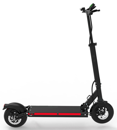 Urban 600watt 48v Lithium Max X9 Electric Scooter right side view