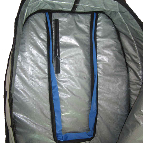 Inside zipper pocket