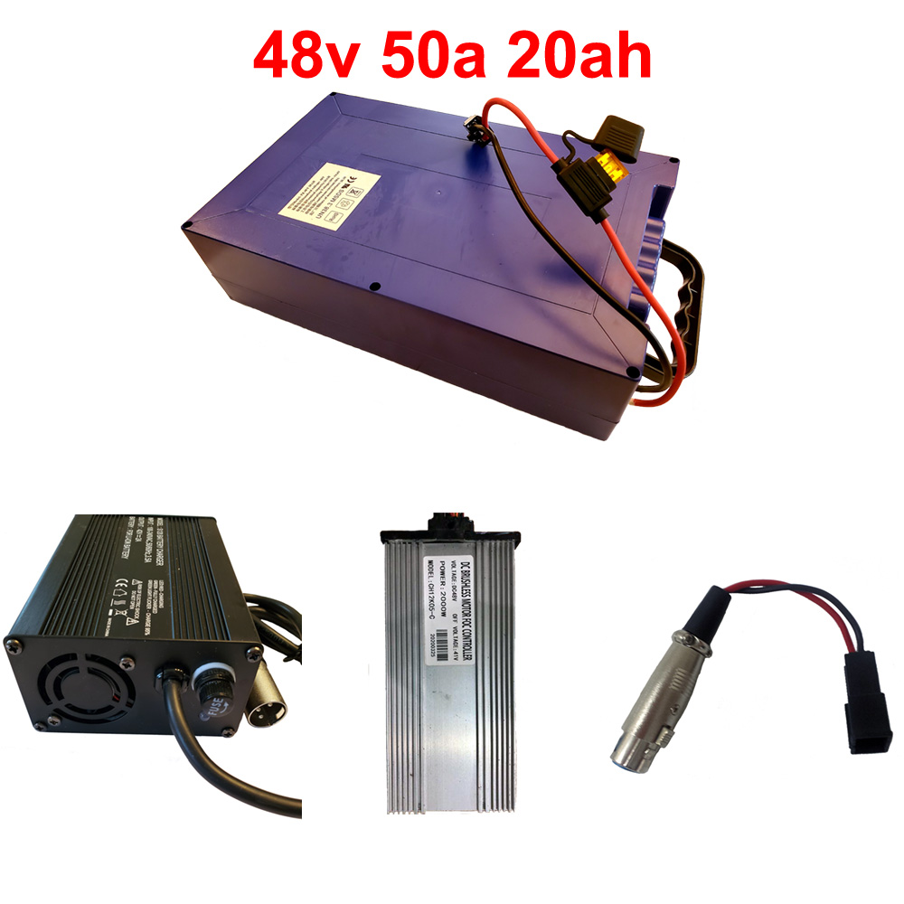 Battery Cable Set 36V with 30A Fuse Fuse Holder Electric Scooter E-Scooter 