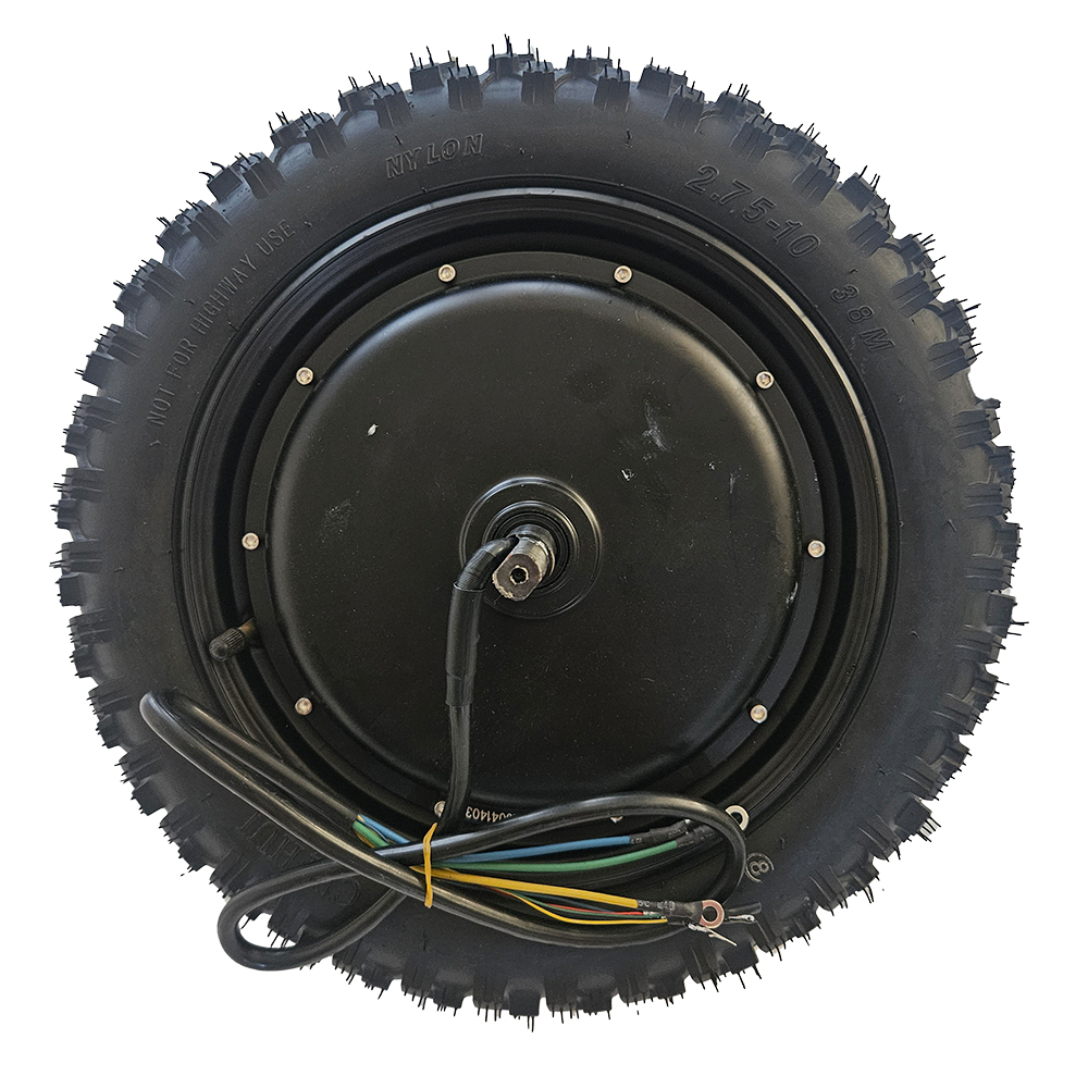 Complete 2000w Brushless Rear Hub Motor With Tire
